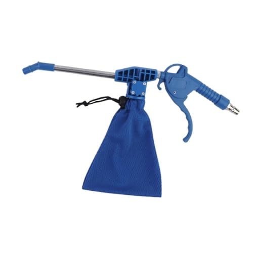 Sharplace Luftblas- und Saugreinigungswerkzeug mit Staubfangbeutel für die Autopflege und Detailreinigung, blauer pneumatischer Staubwedel mit ergonomischem von Sharplace