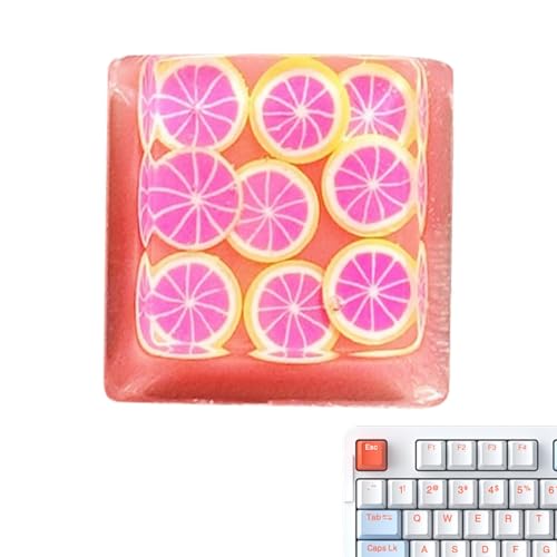 Shichangda Süße Tastenkappen für mechanische Tastatur, süße Tastenkappe | Süße Schlüsselkappen,Süßigkeiten Obst Tastenkappen Dekoratives Computerzubehör für mechanische Tastatur DIY von Shichangda