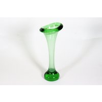 Aseda Glasbruk "Jack in The Pulpit' Grüne Single Stem Vase von ShopNarrative