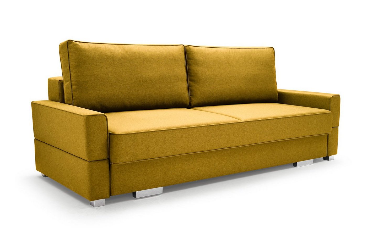 Siblo 2-Sitzer Modernes Zweisitzer Sofa Susanne mit Schlaffunktion von Siblo