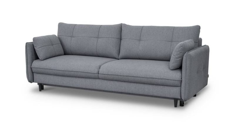 Siblo 3-Sitzer Das Dreisitzer-Sofa Arria mit Schlaffunktion - elegantes Sofa - Bettzeugbehälter - bequemes Sofa - Wohnzimmer von Siblo