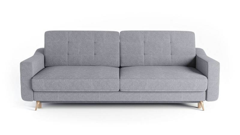 Siblo 3-Sitzer Dreisitzer-Sofa Toro mit Schlaffunktion - Bettzeugbehälter - Dreisitziges Sofa von Siblo