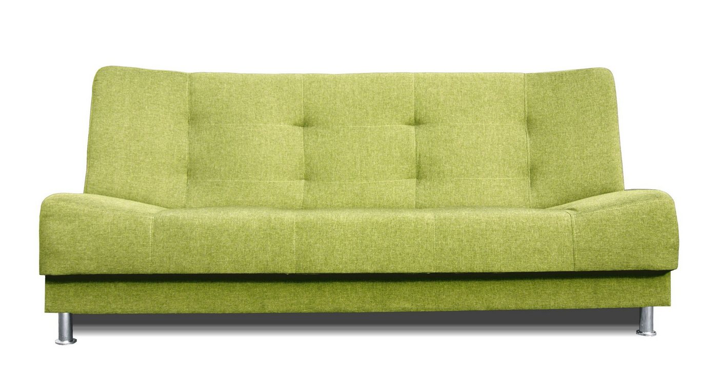 Siblo 3-Sitzer Dreisitzige Couch Vittoria mit Schlaffunktion, Bettzeugbehälter, Dreisitzer-Sofa von Siblo