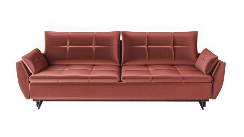 Siblo 3-Sitzer Modernes Dreisitzer Sofa Britta 3 mit Schlaffunktion - Bettzeugbehälter - 3-Sitzer Sofa von Siblo