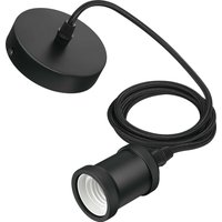 Philips Lighting E27-Fassung m. Zul. Fassung schwarz CORDmodern #16776200 von Signify Lampen