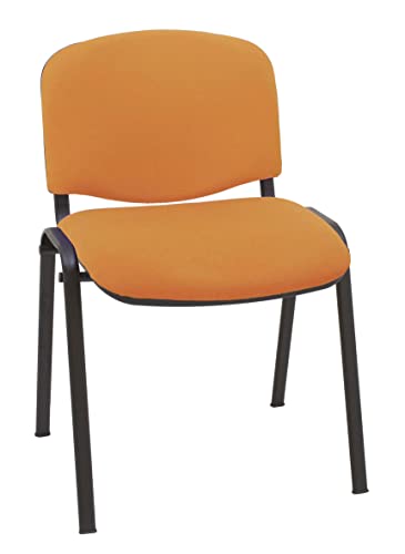 Silla Express Konfliktstuhl ISO, gepolstert, Metall, orange, 55 x 53 x 79 cm von Silla Express