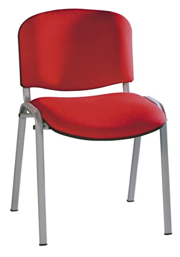 Silla Express Konfliktstuhl ISO, gepolstert, Metall, rot, 55x53x79 cm von Silla Express