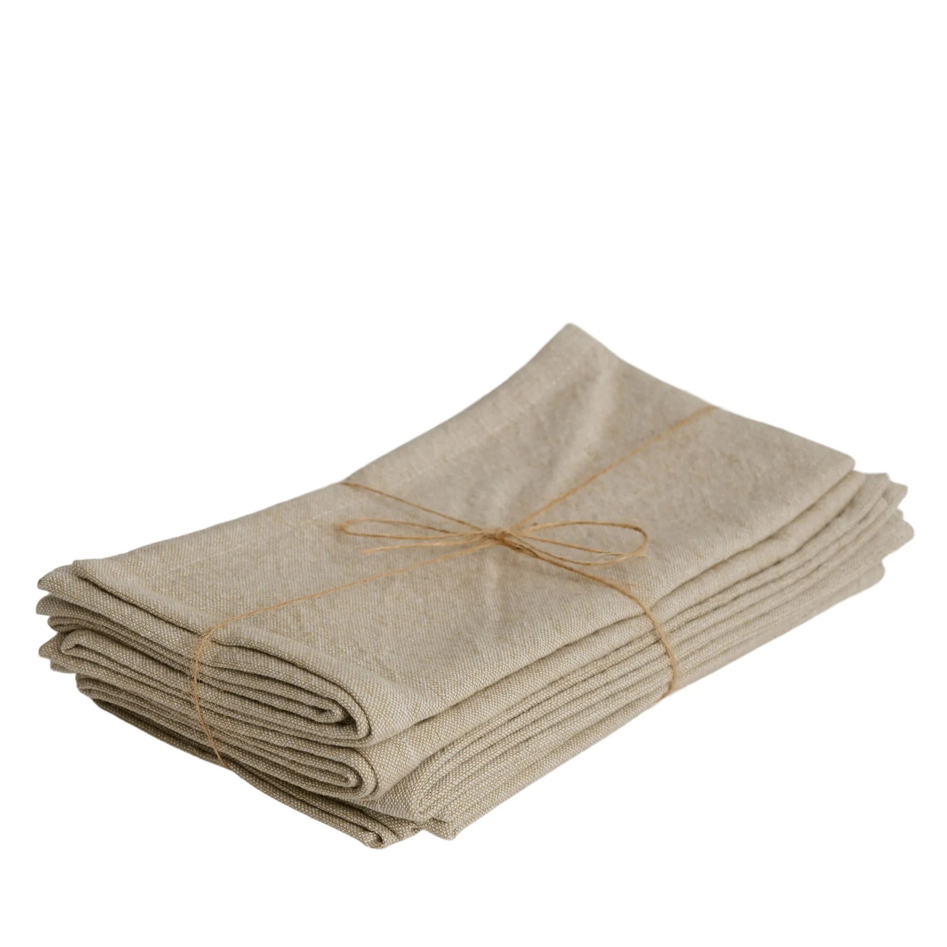 Stoffservietten 4 Stk. Beige - Beige - Sinnerup von Sinnerup