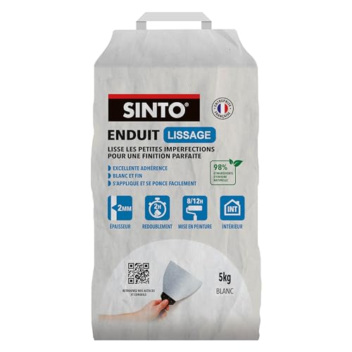 SINTO - Glättungspuder, weiß, 5 kg von Sinto