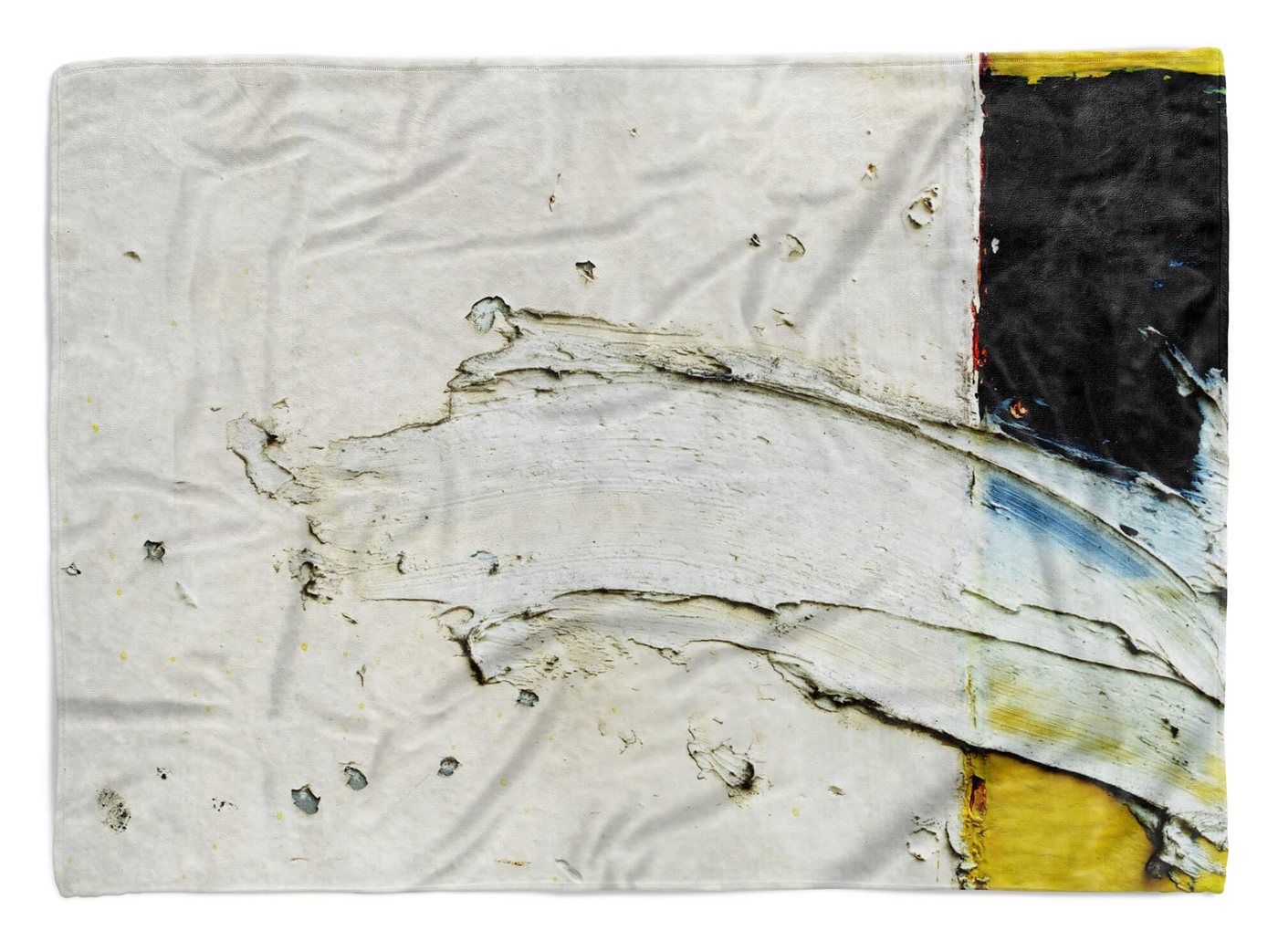 Sinus Art Handtücher Handtuch Strandhandtuch Saunatuch Kuscheldecke mit Fotomotiv Alte Farbe Auffallend Strukt, Baumwolle-Polyester-Mix (1-St), Handtuch von Sinus Art