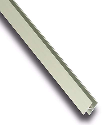 Aluminium H-Profil Eloxiert Alu Schiene Aluprofil 20x9x1,5 mm 2000mm von SixBros.