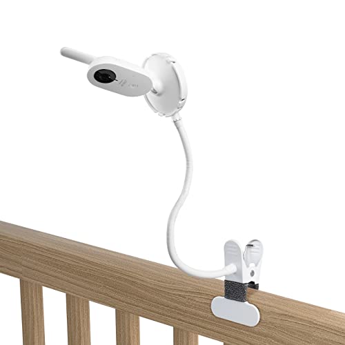 Babyphone Halterung Kompatibel mit Philips Avent SCD843/26, SCD833/26, SCD630/26 Video Babykamera - Flexibel Silikon Babyfon Baby Monitor Halter, Monitorhalter (Clip) von SkingHong