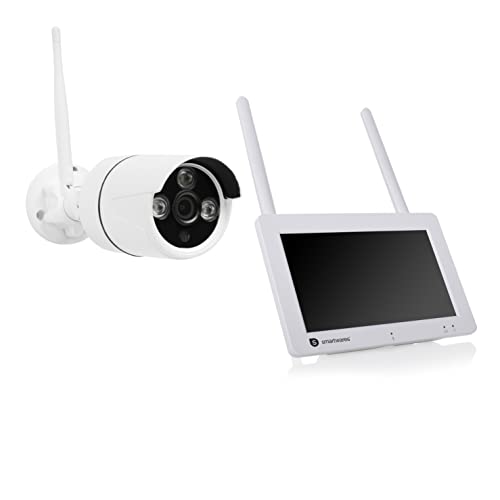Smartwares Outdoor-Überwachungssystem CMS-30400 – WiFi – Nachtsicht – Bewegungsmelder von Smartwares