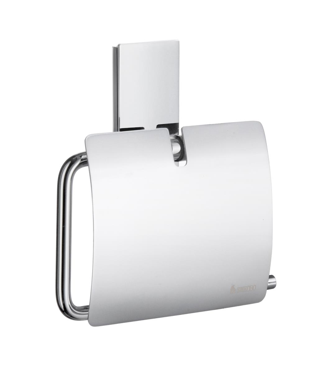 Smedbo Pool Toilettenpapierhalter mit Deckel verchromt ZK3414 von Smedbo