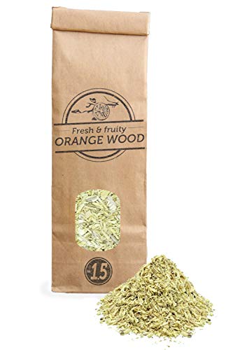 Smokey Olive Wood N1.5-01-0.3L 300ml orange Holzspäne zum Grillen und Räuchern, Größe Nr. 1.5: Räucherpistole von Smokey Olive Wood