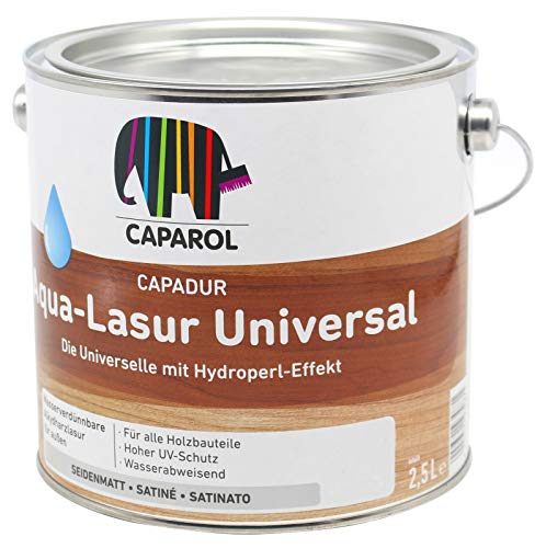 Caparol Capadur Aqua Lasur Universal Acryllasur Holzlasur Universallasur (2,5L, eiche) von SoPo
