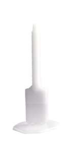 GUTJAHR IndorTec FN 1,5 mm, 100 Gewindelaschen für Nivelliersystem/Fliesen Meister Fliesenverlege/weiß von SoPo