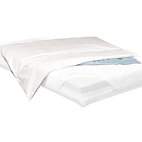 Softsan Protect Plus Bettdeckenbezug milbendicht 155 x 200 cm, Encasing, Milbenschutz für Hausstauballergiker von Softsan