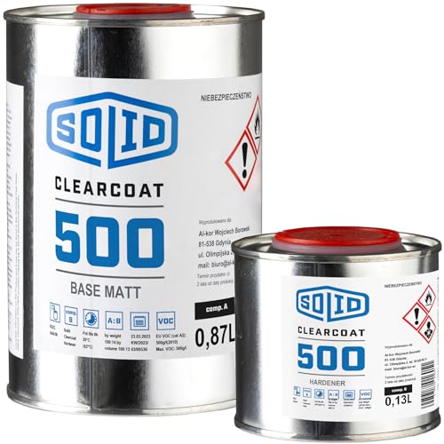 Polyurethan Farbe SCHIFFSFARBE SOLID Clearcoat 500-1L, Lack, Wahl Finish: Matt oder Glanz, Hohe Widerstandsfähigkeit (Gloss) von Solid