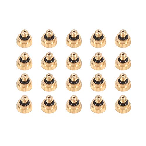 Solomi Messingdüse - Nebeldüse, Kühlsystem Nebeldüsen 0,4 mm 20 Pcs von Solomi