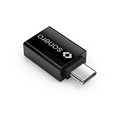 Sonero U-A101 USB-Adapter (USB-C Stecker auf USB-A Buchse) schwarz X-UA101 von Sonero