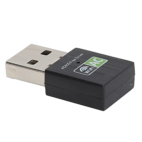 Sonew WLAN-USB-Adapter, USB-Empfänger, Ethernet 600 Mbit/s 2,4 GHz 5 GHz Dualband-Wireless-Netzwerkkarte, WLAN-Netzwerkkarte, WLAN-Karte von Sonew