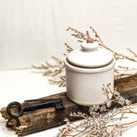 Handgefertigte Keramik I Zuckerdose Behälter Keramikdose Geschenk Für Sie Geburtstagsgeschenk Muttertagsgeschenk von KuzuArte