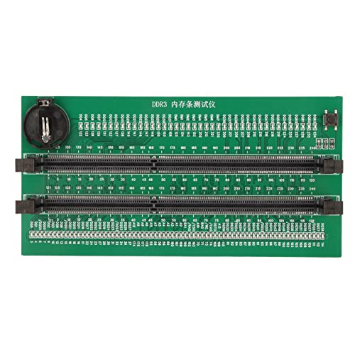 Sorandy DDR3-Speichertester, PCB-Material DDR3-Speichertestkarte mit 110 LED-Anzeigen für Desktop-Computer DDR3-Speicherstick von Sorandy