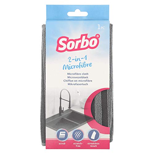 Sorbo HD-Mikrofaser-Reinigungstuch mit kratzfester Schicht für effektive Reinigung, ideal für die Reinigung im Haus und perfekt für die Küche von Sorbo