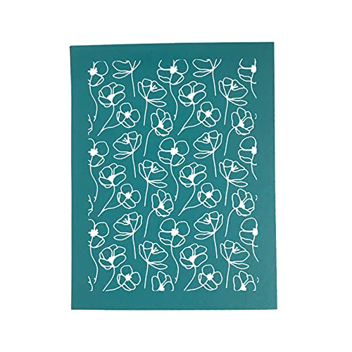 Siebdruck Schablonen Kreide Transfer Netzschablone Wiederverwendbar Selbstklebende Siebdruck Schablonen Für Malerei Dekor Siebdruck Schablonen Siebdruck Schablonen Wiederverwendbares Muster von Sorrowso