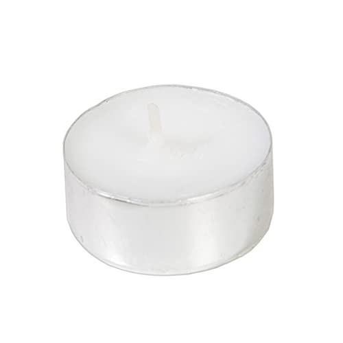 Teelichter in Weiß, 8h Brenndauer gute Qualität für jeden Anlass geeignet - 50 Stück im Beutel von Sovie Candles