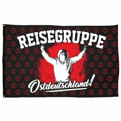 Fahne Flagge Reisegruppe Ostdeutschland 150 cm DDR von Spaß Kostet