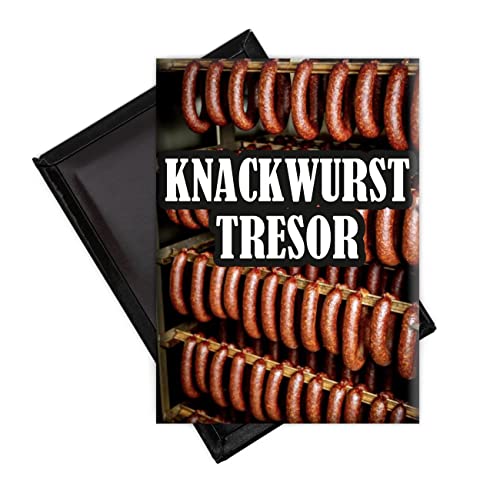 Magnete Kühlschrank Knackwurst Tresor Fleisch Motiv Metzger Fleischer von Spaß Kostet