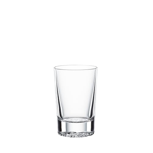 Spiegelau 4-teiliges Shot-Gläser-Set, Schnapsgläser, Kristallglas, 55 ml, Lounge 2.0, 2710160 von Spiegelau & Nachtmann