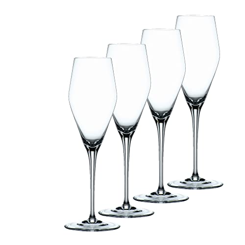 Spiegelau & Nachtmann 4-teiliges Champagnerglas-Set, Glas, Transparent, 8 cm von Nachtmann