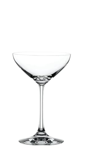 Spiegelau 4-teiliges Cocktailschalen-Set, Champagnerschale/Coupette Glas, Kristallglas, 250 ml, Special Glasses, 4710050 von Spiegelau