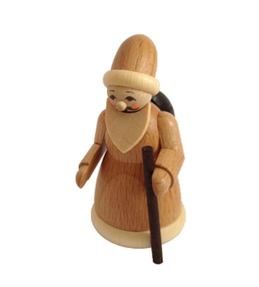 Spielwarenmacher Günther e.K. Weihnachtsfigur Miniaturfigur Weihnachtsmann natur Höhe=6cm NEU, für Setzkasten, freistehend, zum basteln geeignet von Spielwarenmacher Günther e.K.