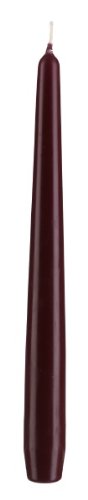 Spitzkerzen Bordeaux 24 x 2,3 cm, 12 Stück von Spitzkerzen