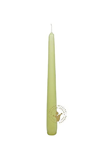 Spitzkerzen Grüne Banane Ø 24 x 250 mm, 4 Stück, Premium Kerzen von Jaspers Kerzen von Spitzkerzen