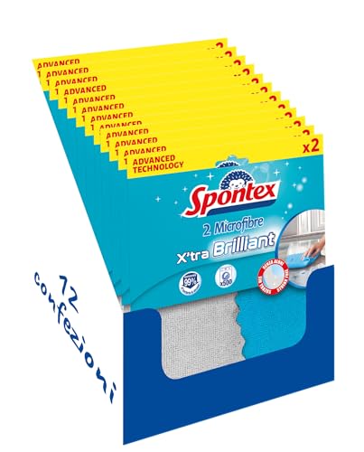 Spontex Microfibre X'Tra Brilliant 12er Karton von Spontex
