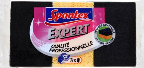 Spontex - Scheuerschwämme – 5 Packungen Expert-Mobilteile x 3 Stück von Spontex