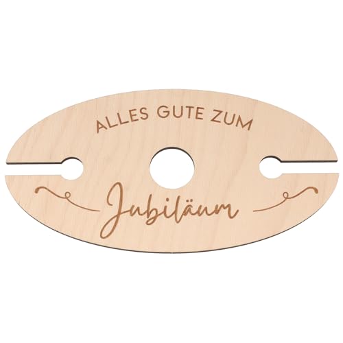 Spruchreif | Weinglashalter aus Holz | Holz Weinständer | Geschenkidee Holz | Geschenk für Jubiläen von Spruchreif