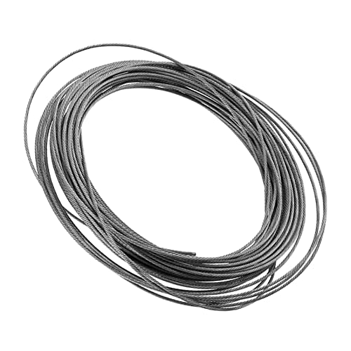 Kabelbrückengeländer aus Edelstahl 24 × 17 × 1, 1 Stück à 15 Meter, Kabel aus Edelstahl 304, Durchmesser 5 Mm von Srliya