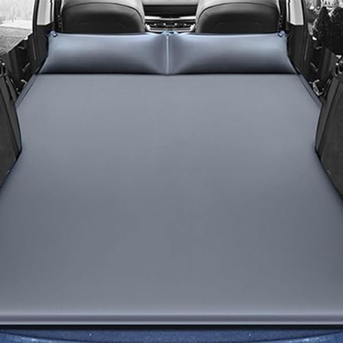 SsssAxzz Auto Luftmatratze mit Luftpumpe für Jaguar XF XFR 2012 2013 2014 2015,komfortabel Faltbar Abziehbar Aufblasbare Matratze Aufblasbares Zubehör,D-Grey von SsssAxzz