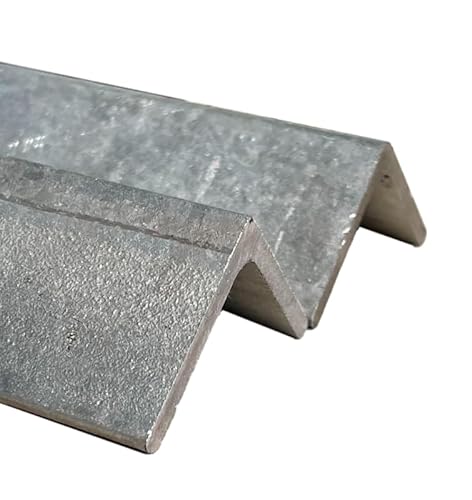 Winkelstahl - L-Profil - Winkel verzinkt von 30x3-100x10 mm EN 10056 (80x80x8-1000mm) von Stahl auf Mass