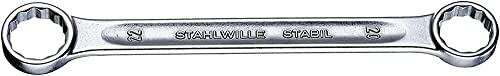 STAHLWILLE Nr. 21 Doppelringschlüssel Schlüsselweite 18 x 21 mm L.210 mm von STAHLWILLE