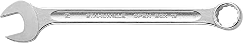 Stahlwille 13-19 13 Ring-Maulschlüssel Open-Box, 19 mm, 40081919 Silbern von STAHLWILLE