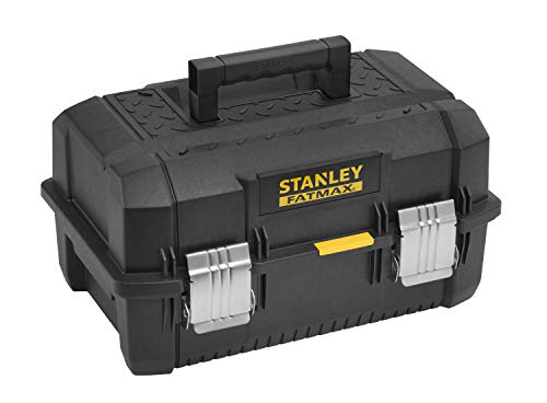 Stanley FatMax Cantilever Werkzeugbox (18 Zoll, 46 x 32 x 24 cm, Koffer für Werkzeuge, Box mit ausladenden Schubfächern, robuster und geräumiger Behälter mit Wasserschutz) FMST1-71219 von Stanley - FatMax