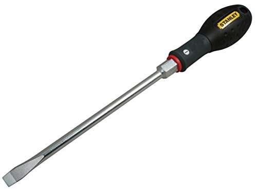 Stanley FatMax Schraubendreher Schlitz (mit Sechskantansatz, 6,5x150 mm, Drei-Komponenten Handgriff) FMHT0-62619 von Stanley - FatMax