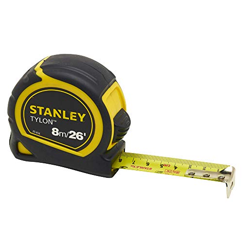 Stanley - Pocket Tape 8m/26ft 25mm Carded 0-30-656 - STA030656N von Stanley